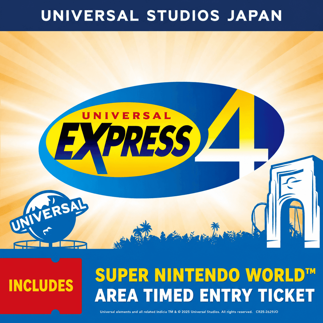 Universal Express Pass 4 — Race и JAWS